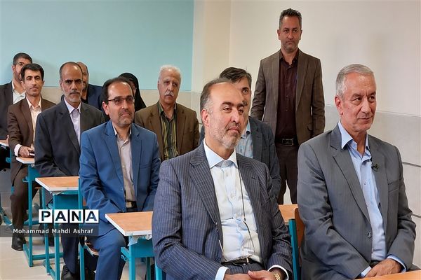 افتتاح مدرسه خیرساز در مسکن مهر قائمیه نایین