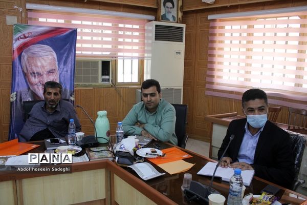 جلسه همه گروه‌های آموزشی درس تربیت‌بدنی آموزش و پرورش استان بوشهر