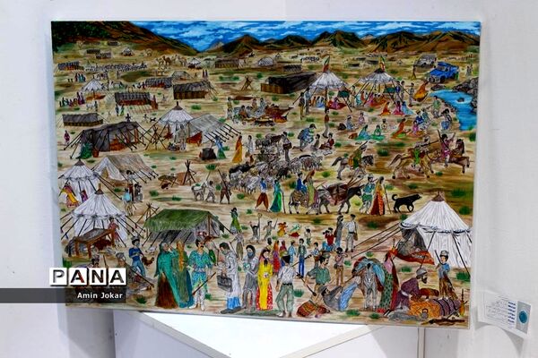 نمایشگاه نقاشی ‌رنگ و احساس