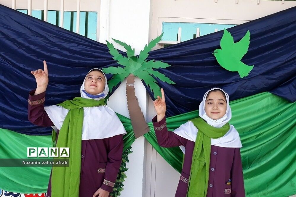 برگزاری مراسم شهادت امام حسن عسگری (ع) در مدارس رودهن