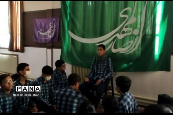 برگزاری مراسم شهادت امام حسن عسگری (ع) در مدارس رودهن