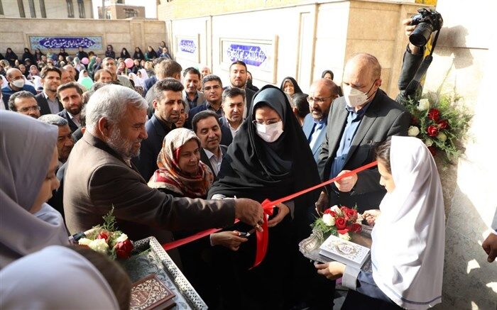 مدرسه شش‌کلاسه حاج مسیب درخشانی بنیس شبستر افتتاح شد