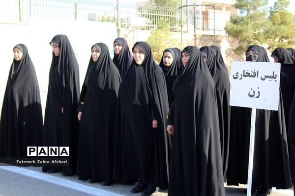 صبحگاه مشترک یگان‌های نمونه نیروهای مسلح استان سمنان