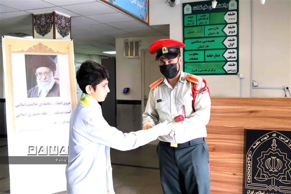 دیدار مدیرکل آموزش و پرورش آذربایجان شرقی با فرمانده نیروی انتظامی آذربایجان شرقی