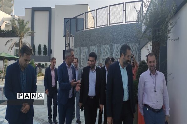 افتتاح استخر چهار فصل مجتمع تفریحی و توریستی دشت نور