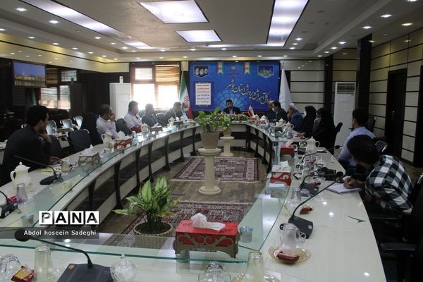 جلسه ستاد انتخابات شوراهای دانش‌آموزی مدارس استان بوشهر