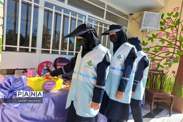 برگزاری پویش همدلی در دبیرستان شاهد هاجر، کاشمر