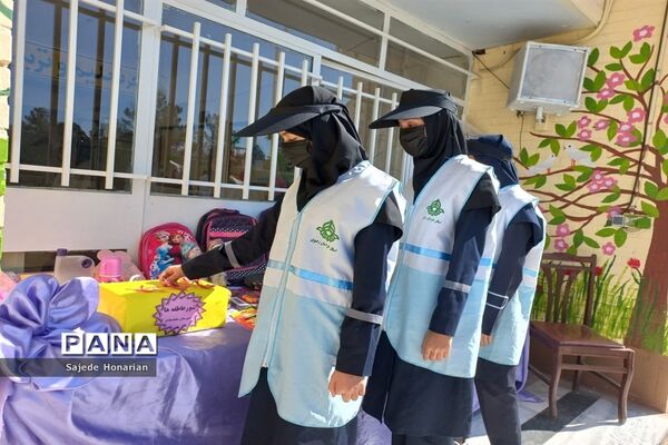 برگزاری پویش همدلی در دبیرستان شاهد هاجر، کاشمر