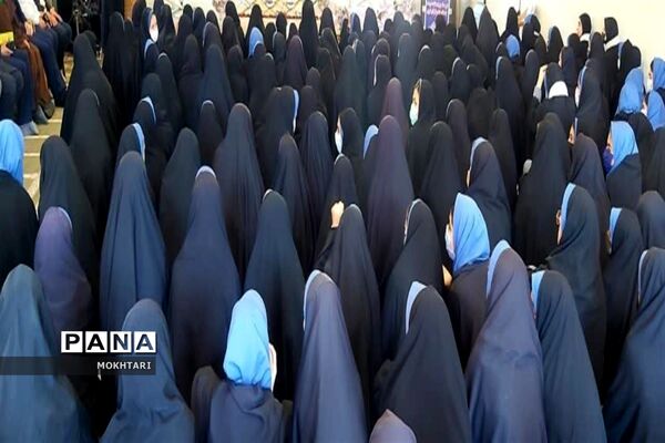 همایش دانش‌آموزی در محکومیت هتک حرمت به مقدسات و قرآن کریم در جرقویه سفلی