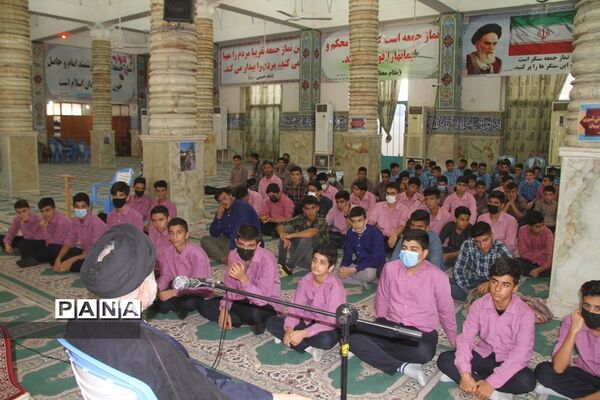 طرح نور چشم، نماز جماعت دانش‌آموزی در شهرستان بهبهان
