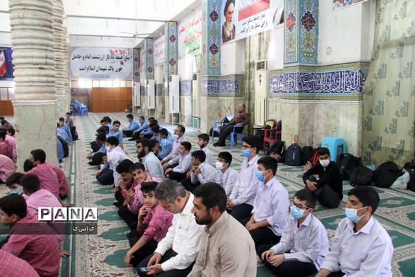 طرح نور چشم، نماز جماعت دانش‌آموزی در شهرستان بهبهان