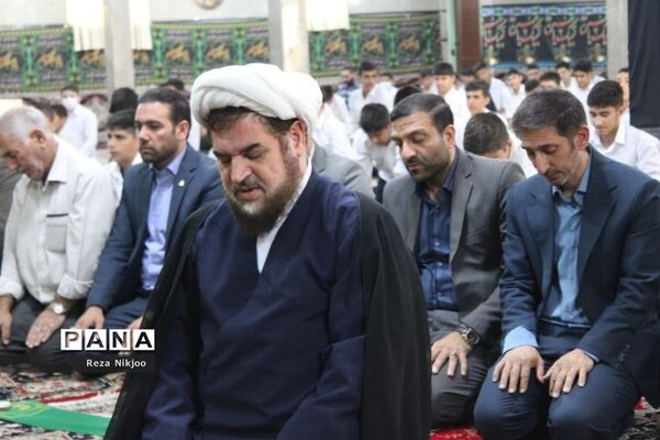 برگزاری طرح «نماز، نور چشم من» در ناحیه یک بهارستان