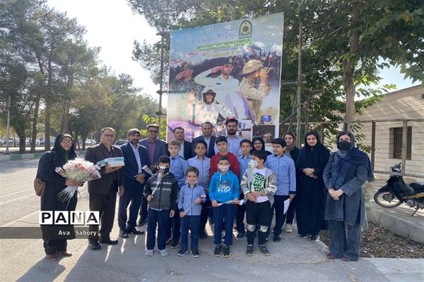 تقدیر از مدافعان امنیت در آباده