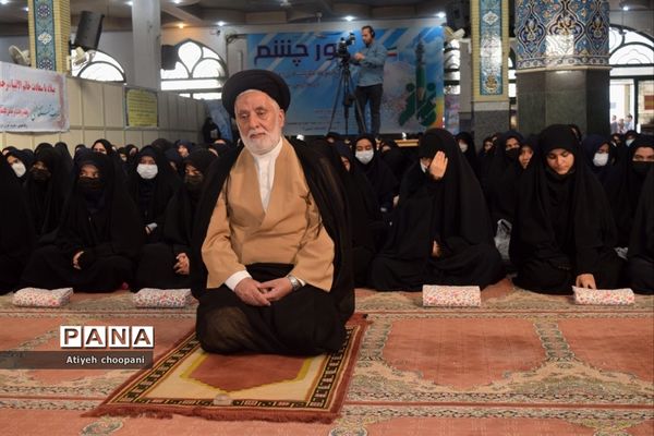 برگزاری طرح نور چشم همزمان با سراسر کشور در مسجد علی بن الحسین