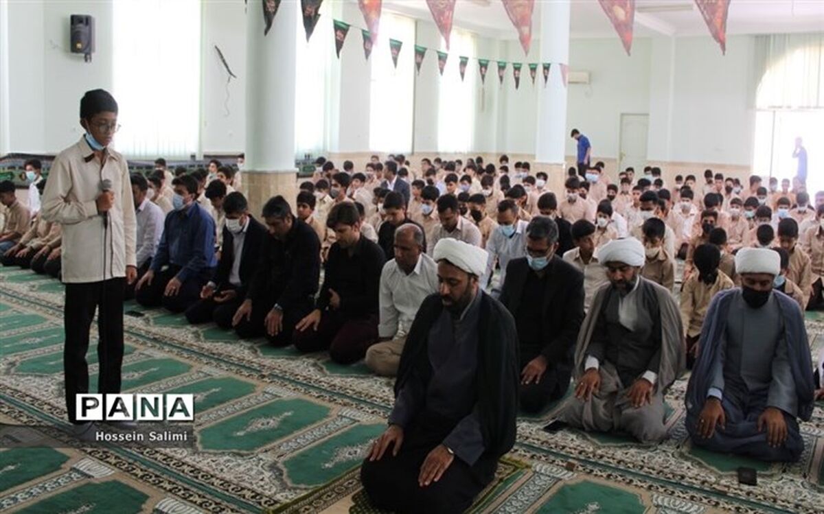 زنگ نماز در مدارس هرمزگان طنین‌انداز شد/فیلم