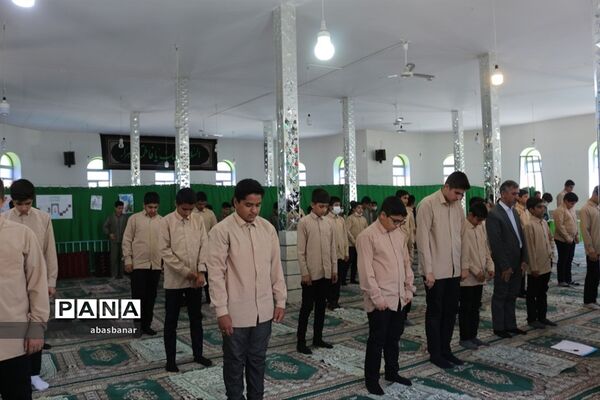 برگزاری طرح نماز نور چشم من در مدارس شهرستان فیروزکوه