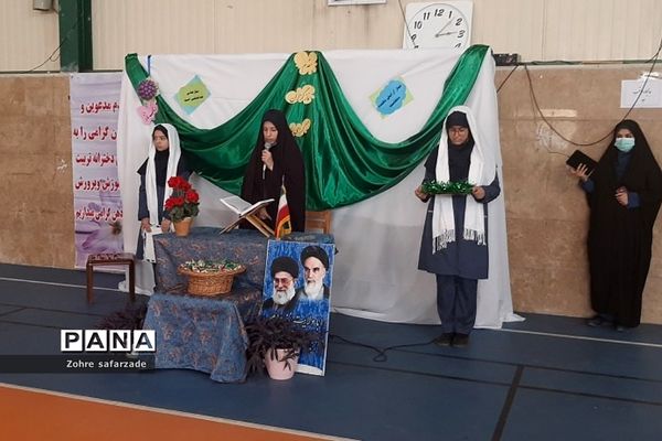 برگزاری مراسم طرح «نور چشم» در دبیرستان تربیت رودهن