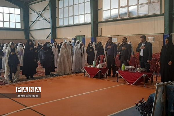 برگزاری مراسم طرح «نور چشم» در دبیرستان تربیت رودهن