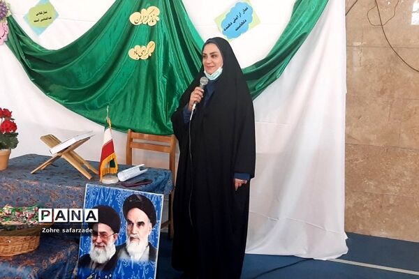 برگزاری مراسم طرح «نور چشم» در دبیرستان تربیت رودهن