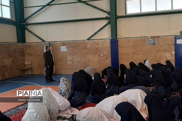 برگزاری مراسم طرح «نور چشم» در دبیرستان تربیت رودهن