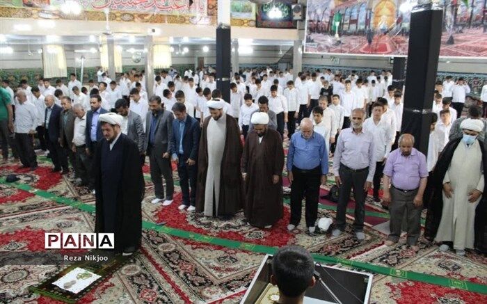 اجرای طرح معنوی «نماز، نور چشم من» در شهرستان بهارستان/ فیلم