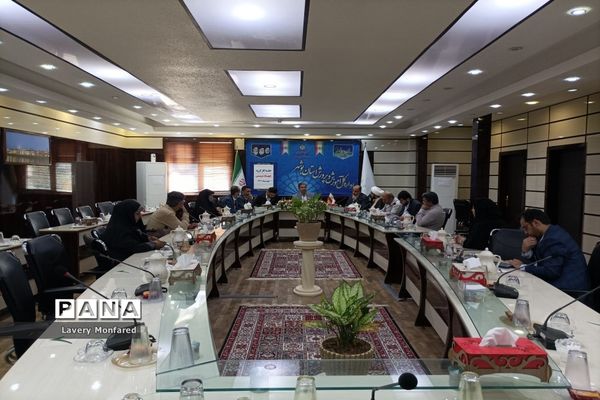 جلسه کار گروه جهاد تبیین آموزش و پرورش استان بوشهر