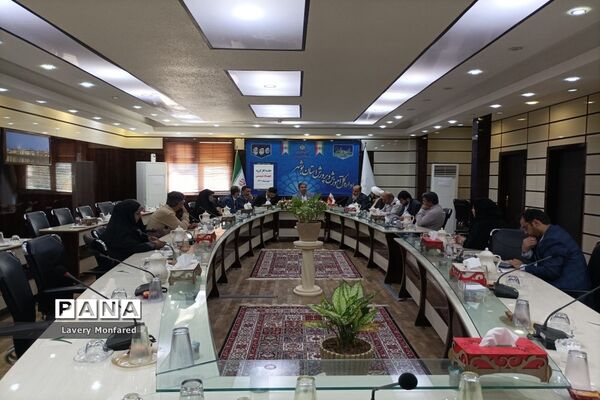جلسه کار گروه جهاد تبیین آموزش و پرورش استان بوشهر