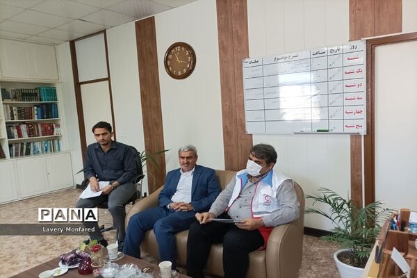 نشست هماهنگی افتتاح کانون‌های دانش‌آموزی هلال‌احمر استان بوشهر