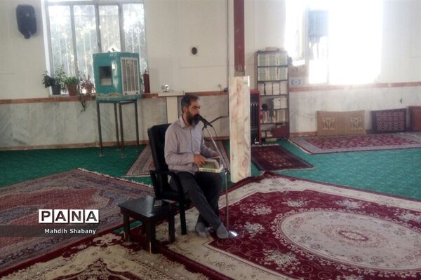 جلسه اخلاق کارگزاران نظام ورونمایی از اتاق عقد در امامزاده سید محمد (ع)کاشمر