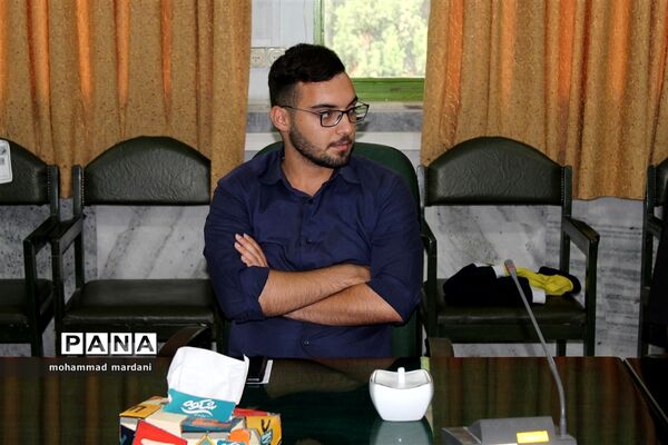 دیدار فرماندهان واحد بسیج پیشگام مدارس با مدیر آموزش و پرورش ناحیه دو ساری