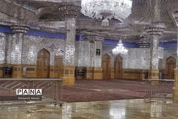 اردوی دبیرستان شاهد ارض اقدس در حرم مطهر رضوی