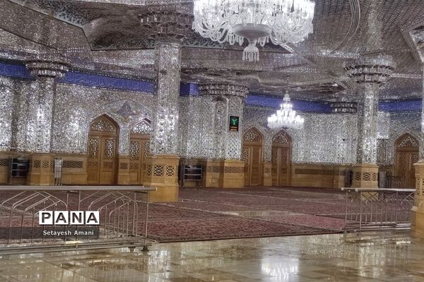 اردوی دبیرستان شاهد ارض اقدس در حرم مطهر رضوی