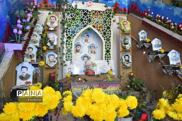 زیارت مقبره الشهدا توسط دانش‌آموزان منطقه ۱۳