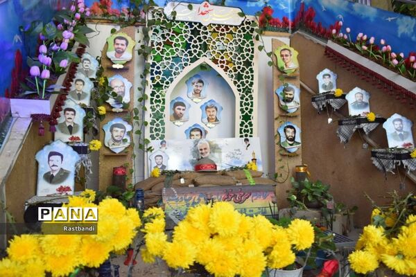 زیارت مقبره الشهدا توسط دانش‌آموزان منطقه ۱۳