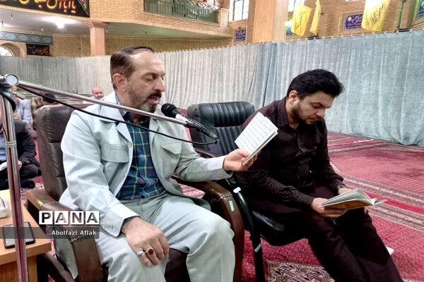 برگزاری مراسم پرفیض دعای ندبه در اردوگاه شهید باهنر