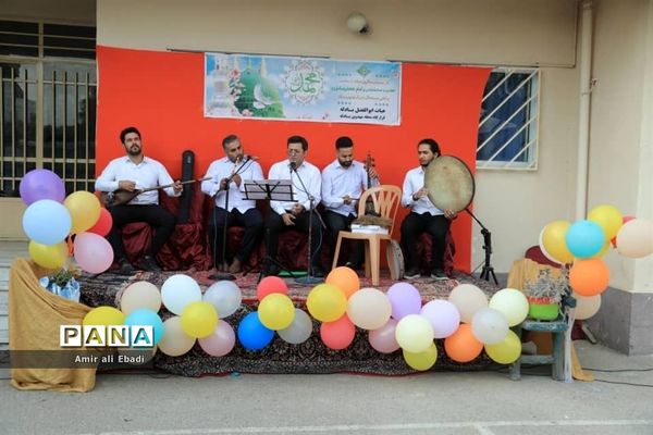 مراسم جشن ولادت پیامبر در میاندورود