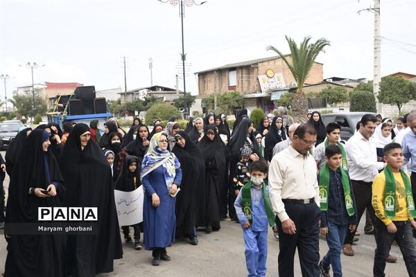 همایش پیاده‌روی به مناسبت هفته وحدت در بهنمیر
