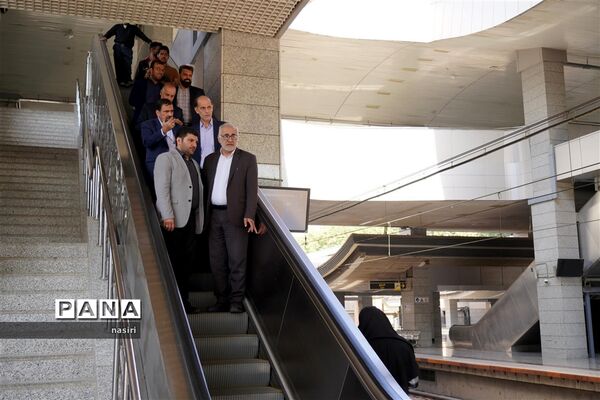 بازدید مدیرکل آموزش و پرورش استان اصفهان ازآماده‌‍سازی مترو اصفهان