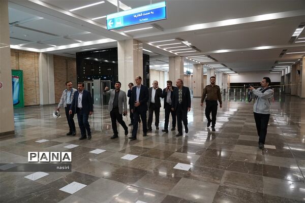 بازدید مدیرکل آموزش و پرورش استان اصفهان ازآماده‌‍سازی مترو اصفهان