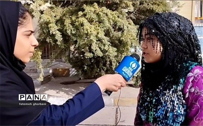 شعار دانش‌آموزان کرمانشاهی در هفته وحدت