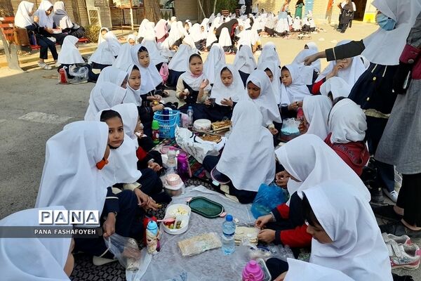 طرح صبحانه سالم در دبستان میعاد فشافویه