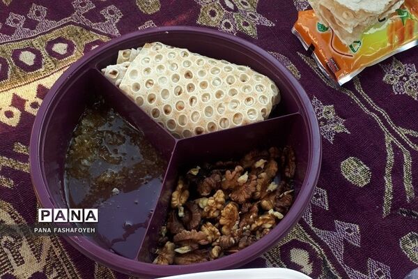 طرح صبحانه سالم در دبستان میعاد فشافویه