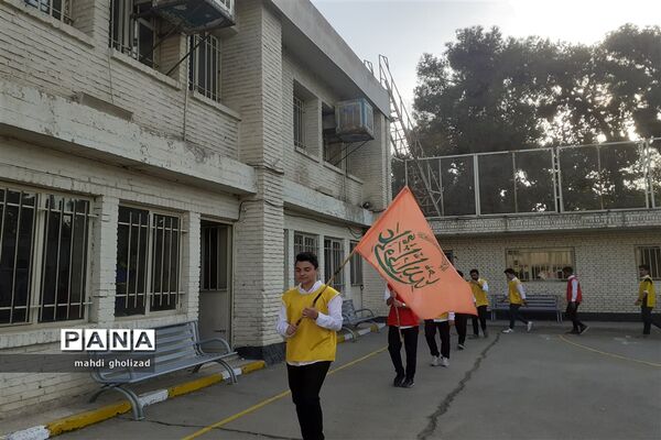 افتتاحیه المپیاد ورزشی دبیرستان سروش شاهد