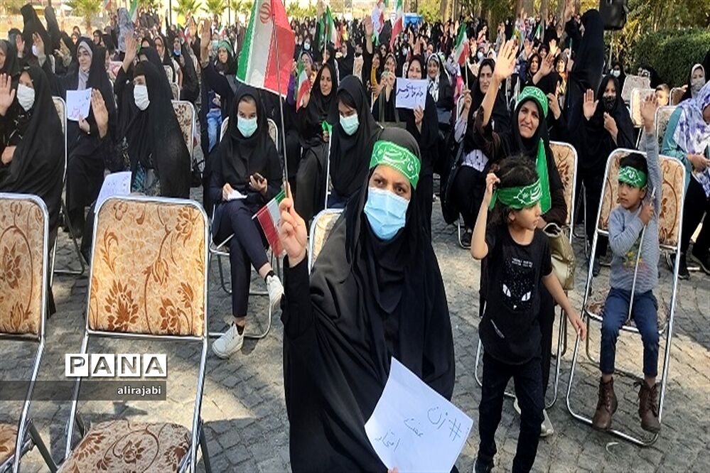 گردهمایی پرشور بانوان فاطمی با حضور دانش‌آموزان دختر منطقه کهریزک