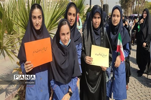 گردهمایی پرشور بانوان فاطمی با حضور دانش‌آموزان دختر منطقه کهریزک