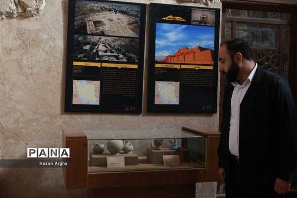 بازدید مدیران سازمان دانش‌آموزی استان‌ها از گنبد سلطانیه و حسینیه اعظم زنجان