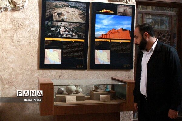 بازدید مدیران سازمان دانش‌آموزی استان‌ها از گنبد سلطانیه و حسینیه اعظم زنجان