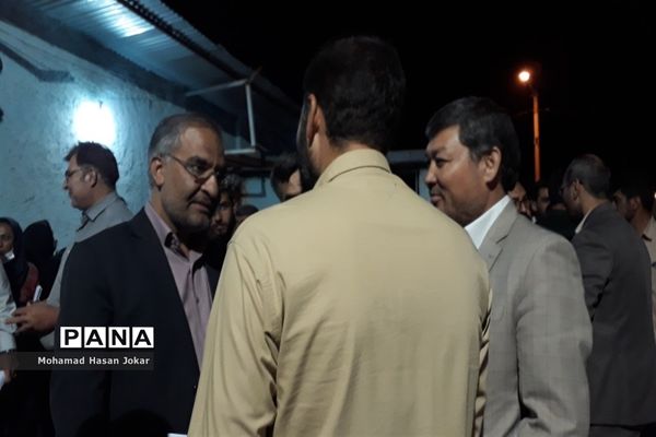 نشست مردمی مدیرکل آموزش و پرورش فارس با مردم شهرک سعدی شیراز