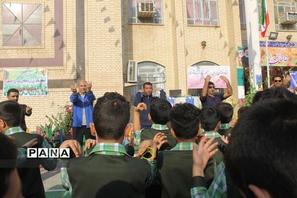 زنگ ورزش به‌مناسبت هفته تربیت‌بدنی در استان بوشهر به صدا در‌آمد