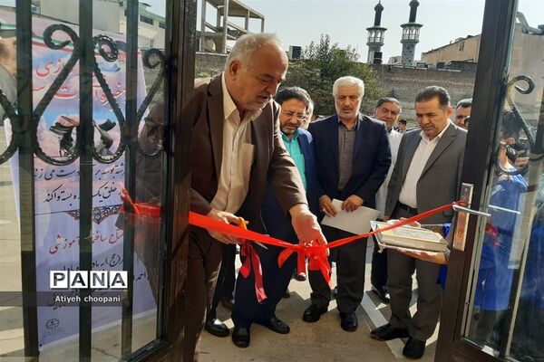 آیین افتتاحیه ساختمان آموزشی امام عصر(عج) در دبستان پسرانه اندیشه